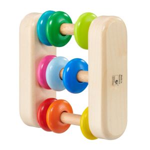 Abacus, Greifling aus Holz, 7,5 cm